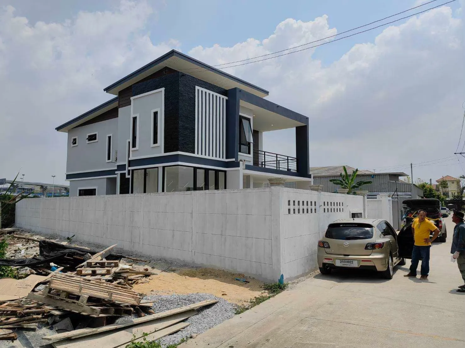 บ้านสองชั้น โมเดิร์น