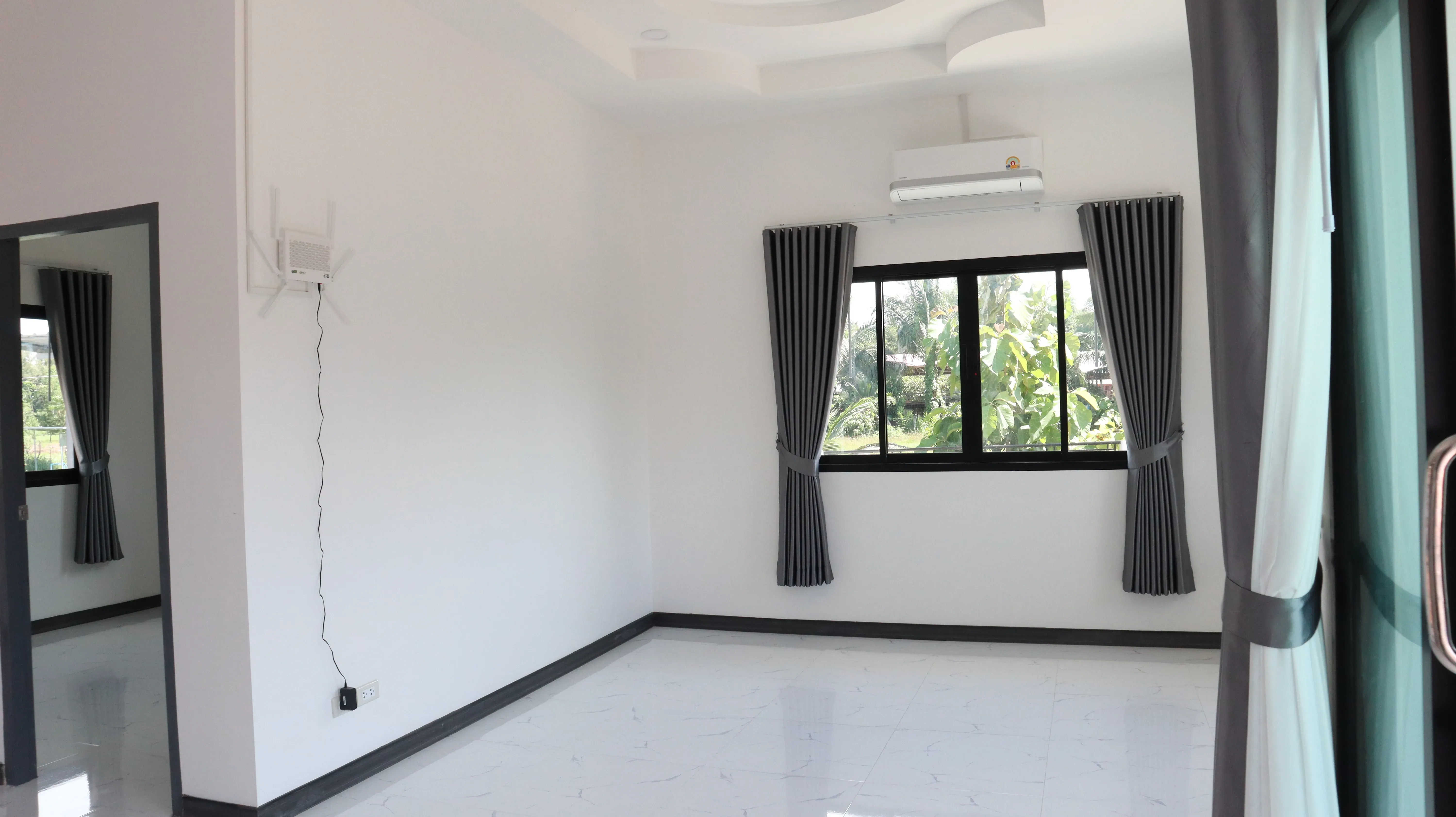 บ้านสองชั้น สไตล์โมเดิร์น